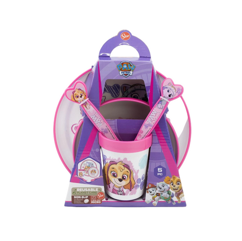 PAW Patrol Girl's 5-Piece Dinner Set AD-288| Paw Patrol In Lebanon