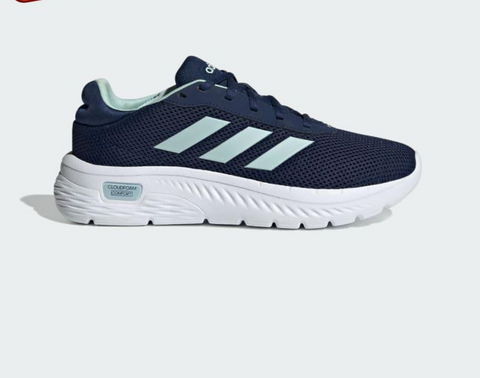 Adidas Women's Navy Cloudfoam Comfy Running Sneakers | Adidas In Lebanon