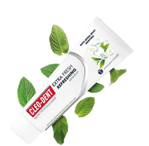 Cleo-Dent Extra Fresh Refreshing Sensation 98.9GR OPD-2051 | Cleo-Dent In Lebanon