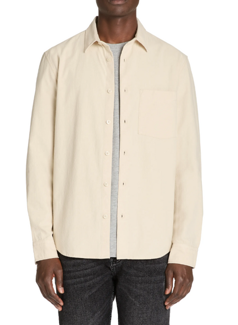Celio Men's Beige Regular Fit Shirt | Celio in Lebanon