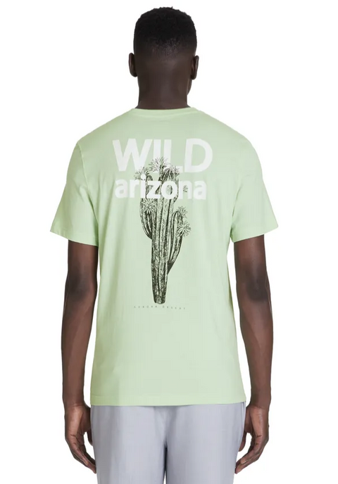 Celio Men's Mint Green Graphic T-Shirt | Celio in Lebanon