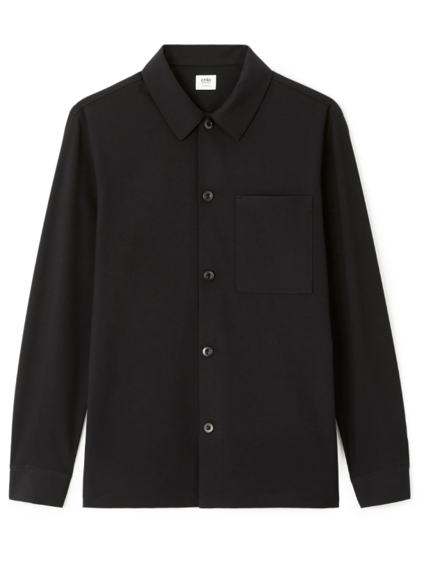 Celio Men's Black CasualShirt | Celio in Lebanon