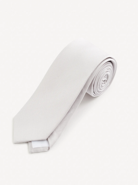 Celio Men's Grey Satin Neckties  |Celio  in Lebanon
