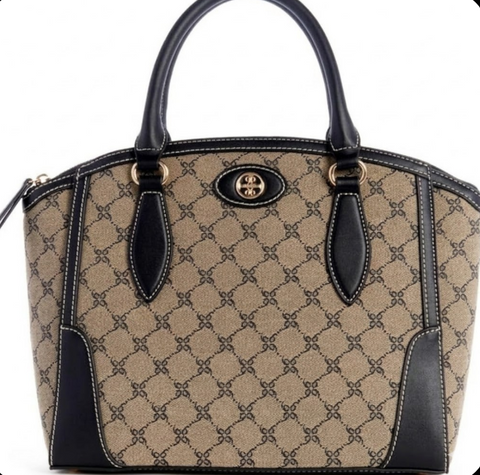 Nine West Women's Beige/Black  Innes Satchel Shoulder Bag | Nine West  in Lebanon