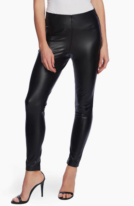 Vince Camuto Women's Black Leather Skinny Pants | Vince Camuto In Lebanon
