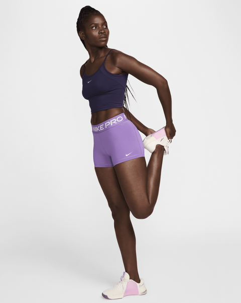Nike Pro Women's Purple Biker Shorts | Nike In Lebanon