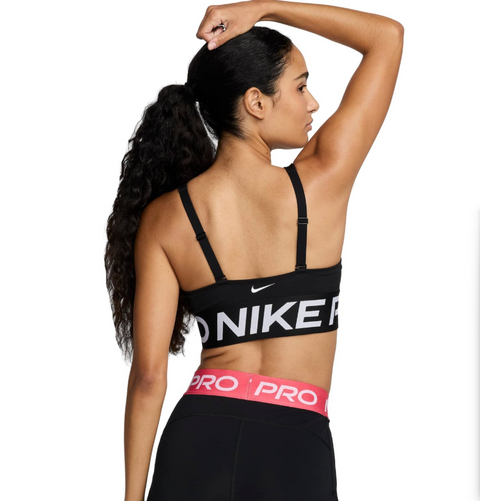 Nike Women's Black Pro Indy Plunge Sport Bra | Nike  in Lebanon