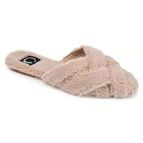 Journee Collection Women's Dusty Pink Sereena Slippers | Journee Collection In Lebanon