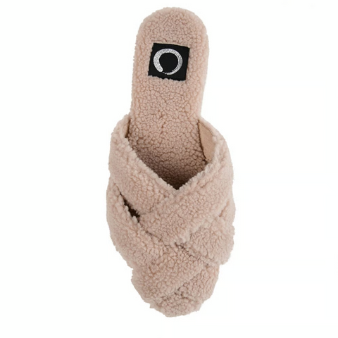 Journee Collection Women's Dusty Pink Sereena Slippers | Journee Collection In Lebanon