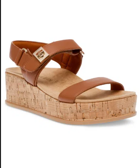 Anne Klein Women's Brown Verse Congnac  Heeled Sandals  |  Anne Klein in Lebanon