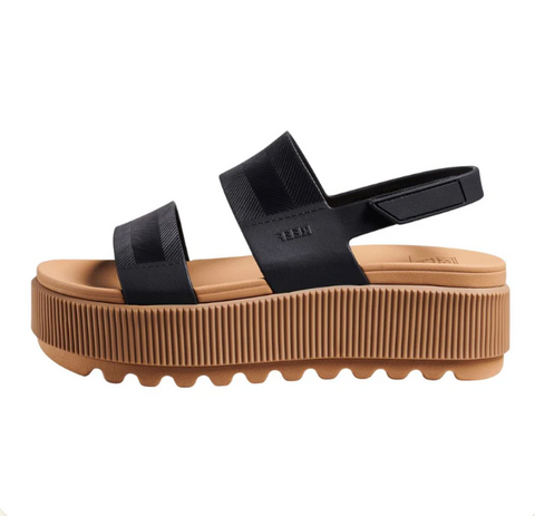 Reef Women's Black Water Vista Higher Platform Sandals | Reef In Lebanon