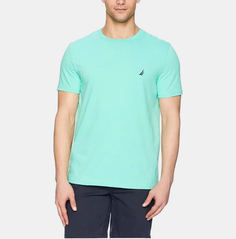 Nautica Men's Mint Green Solid T-Shirt | Nautica In Lebanon