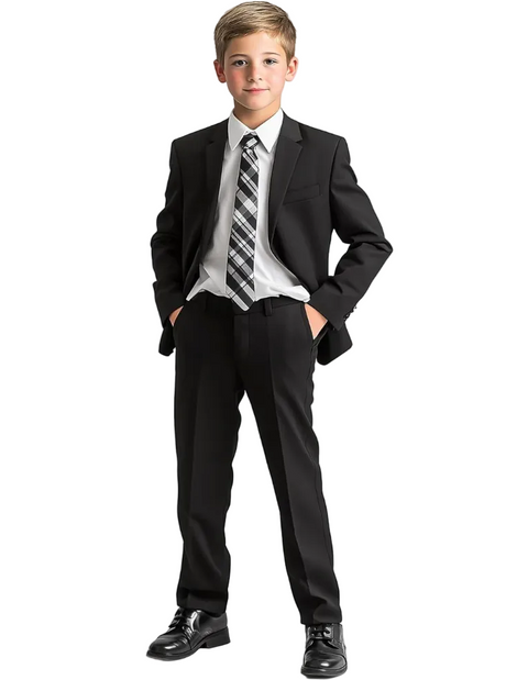 Haggar Boy's Black Suit Pants | Haggar In Lebanon