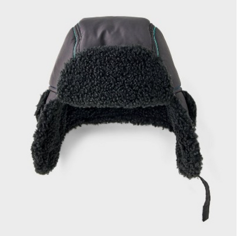 Cat & Jack Boy's Black Shearling Trapper Hats | Cat & Jack In Lebanon
