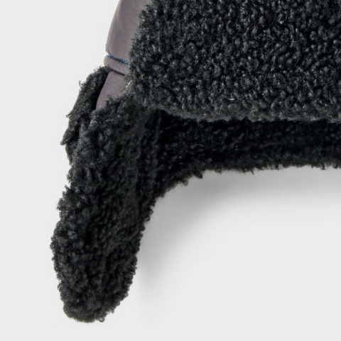 Cat & Jack Boy's Black Shearling Trapper Hats | Cat & Jack In Lebanon