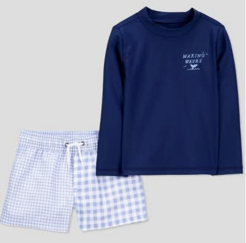 Carter's Baby Boy's Navy 2pc Short Swimsuit |Carter's  in Lebanon