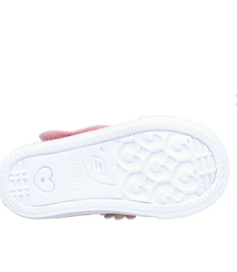 Skechers Baby Girl's Multi Pink  Twinkle Toe Butterfly Swirl Sneakers   | Skechers  in Lebanon
