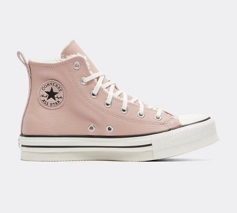 Converse Girl's Pink Chuck Taylor All Star Lift Eva Hi Sneakers | Converse In Lebanon