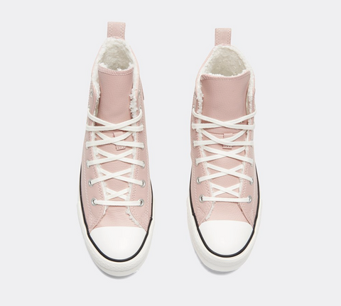 Converse Girl's Pink Chuck Taylor All Star Lift Eva Hi Sneakers | Converse In Lebanon