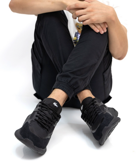 Lacoste Men's Black L003 Evo Sneakers | Lacoste In Lebanon