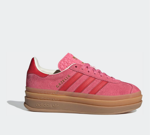 Adidas Women's Pink & Red Gazelle Sneakers | Adidas In Lebanon
