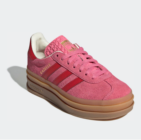Adidas Women's Pink & Red Gazelle Sneakers | Adidas In Lebanon