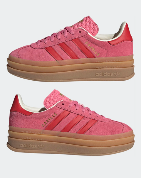 Adidas Women's Pink & Red Gazelle Sneakers | Adidas In Lebanon