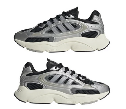 Adidas Men's Black & Silver Ozmillen Sneakers | Adidas In Lebanon