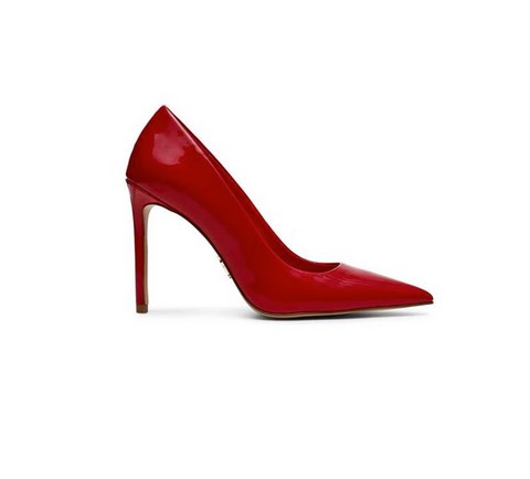 Steve Madden Women's Red Leather Eden Heels | Steve Madden In Lebanon