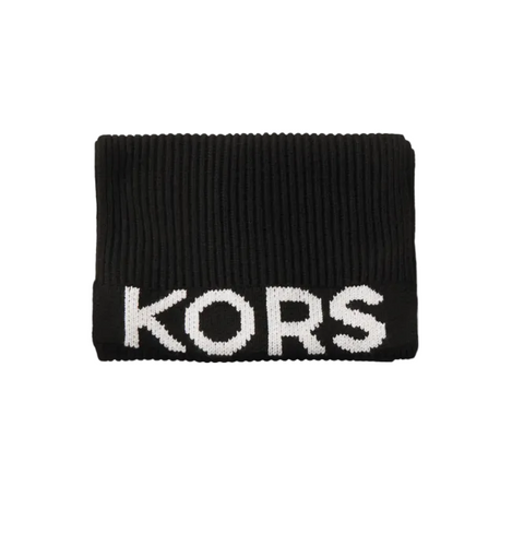 Michael Kors Women's Black Wool Scarf | Michael Kors In Lebanon