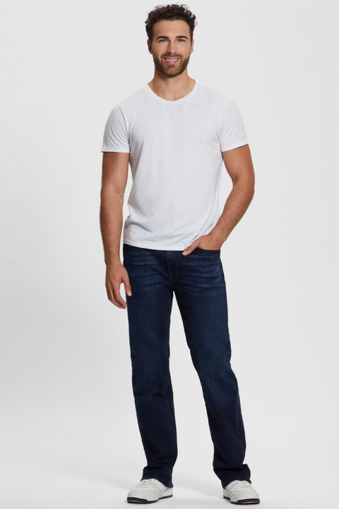 Guess Men's Navy Slim Tapered Jeans | Guess In Lebanon