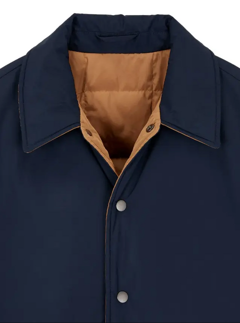 Calvin Klein Men's Navy & Camel Reversible Jacket | Calvin Klein In Lebanon