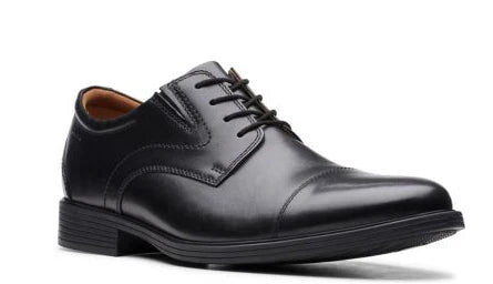 Clarks Men's Black Whiddon Cap Casual Shoes|  Clarks in Lebanon