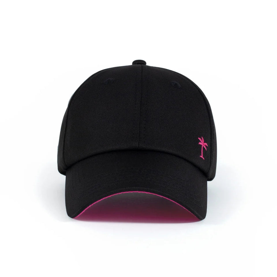 Shady Lady Women's Black & Pink Sport Hat
