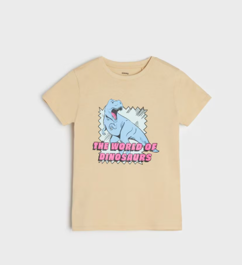 Sinsay Boys Beige  Graphic T-Shirt | Sinsay in Lebanon