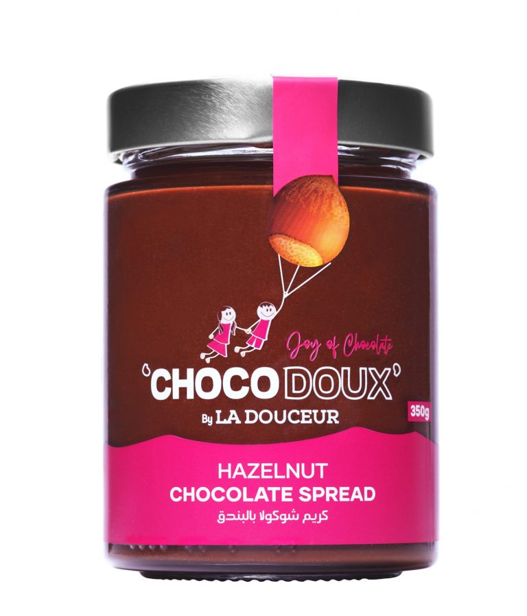 ChocoDoux Hazelnut Chocolate Spread (8% Hazelnut) 350g | ChocoDoux In Lebanon