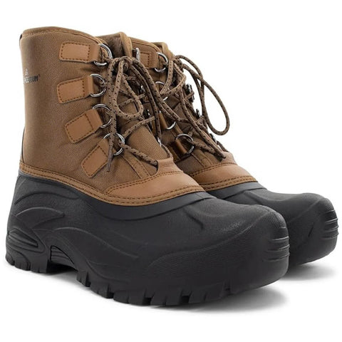 Staheekum Men's Brown Insulated Snow  Boots| Staheekum In Lebanon