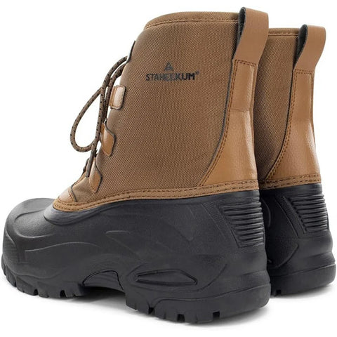 Staheekum Men's Brown Insulated Snow  Boots| Staheekum In Lebanon