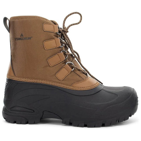Staheekum Men's Brown Insulated Snow  Boots| Staheekum In Lebanon