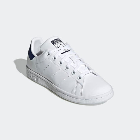 Adidas Women's White /Navy Stan Smith J Sneakers | Adidas in Lebanon