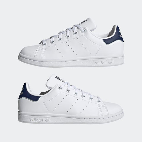 Adidas Women's White /Navy Stan Smith J Sneakers | Adidas in Lebanon