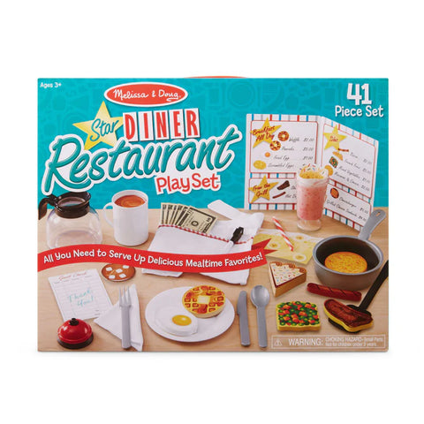 Melissa & Doug Star Diner Restaurant Play Set | Melissa & Doug In Lebanon