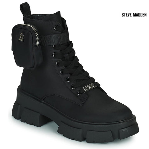 Steve Madden Women's Black Tanker-P Ankle Boots |Steve Madden in Lebanon