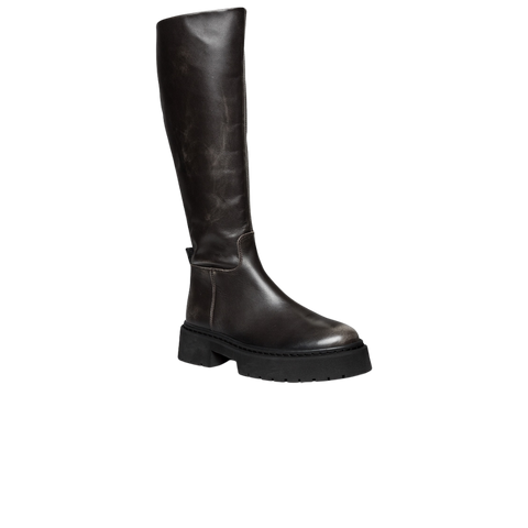 Steve Madden Women's Black Leather Galina High  Boots  | Steve Madden in Lebanon