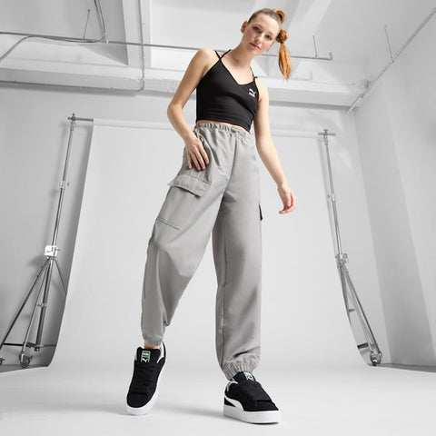 Puma Women's Black & White Suede XL Sneakers | Puma In Lebanon