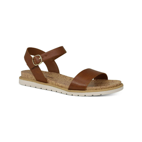Style & Co Women's Brown Mattie Ankle Strap Open Toe Slingback Sandals | Style & Co In Lebanon