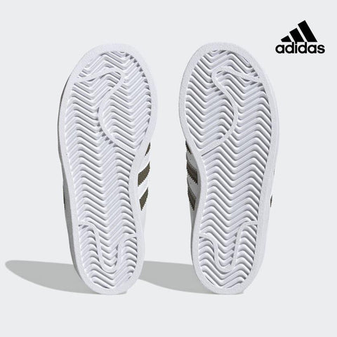 Adidas Kids White Superstar Sneakers | Adidas In Lebanon