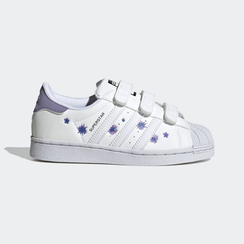 Adidas Girl's White Superstar CF I Sneakers | Adidas In Lebanon