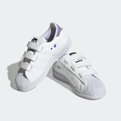 Adidas Girl's White Superstar CF I Sneakers | Adidas In Lebanon