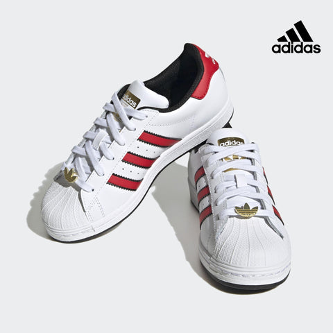 Adidas Women's White Superstar J Sneakers | Adidas in Lebanon